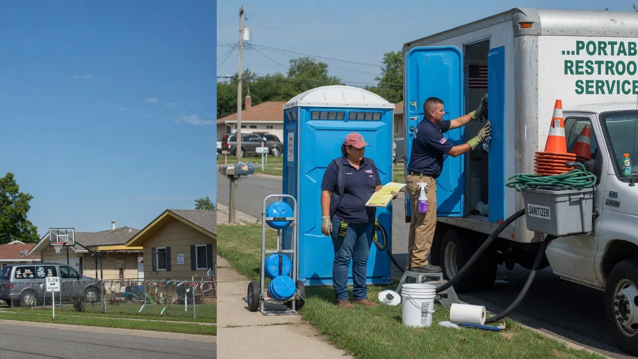 Portable Toilet Rental in South English, IA near me